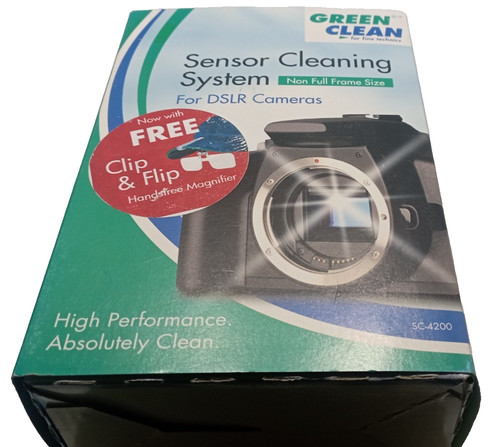 Green clean pulizia sensore - clean,